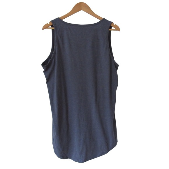 Instant Message Love Ladybug Gray Tank Top Plus Size 1 Sleeveless Casual - Picture 2 of 9